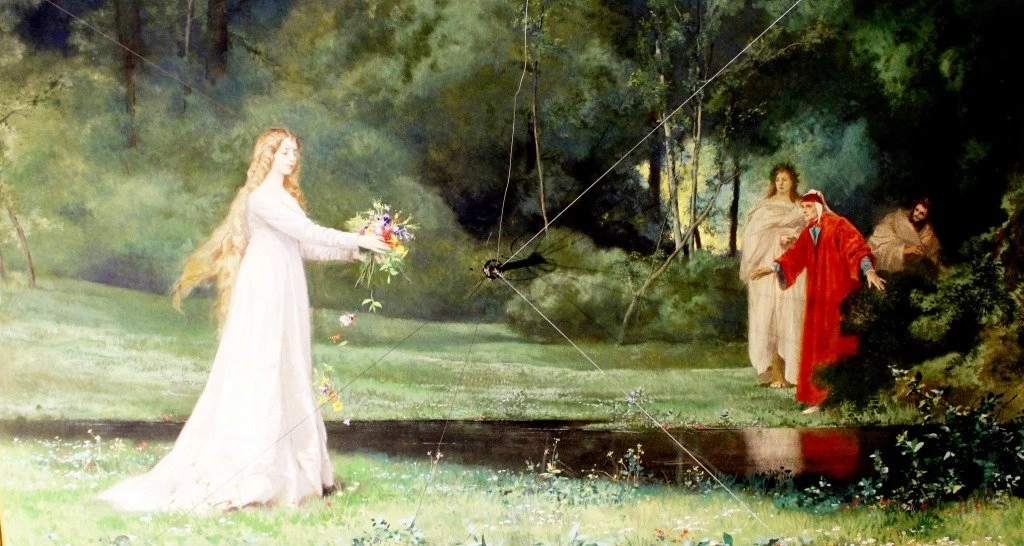 L'incontro tra Dante e Matelda